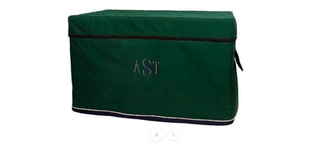 Personalized horse gifts monogrammed tack trunk cover