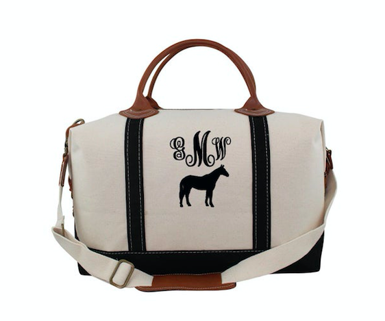 horse gifts personalized tote